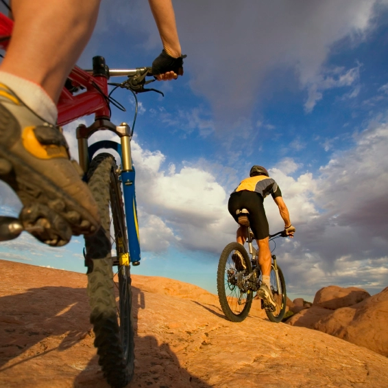 Summer-Moab cycling in moab